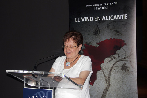 La presidenta de la Diputación de Alicante Luisa Pastor